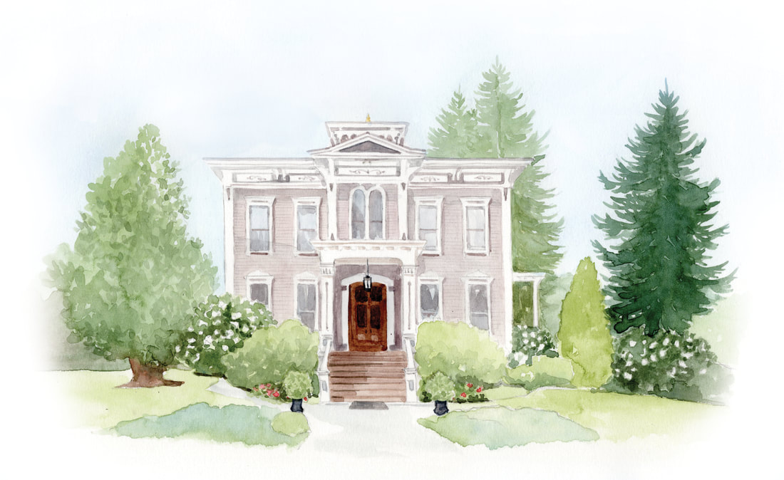 Mansion of Saratoga by NooneyArt Designs
