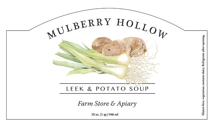 Mulberry Hollow Leek & Potato Soup